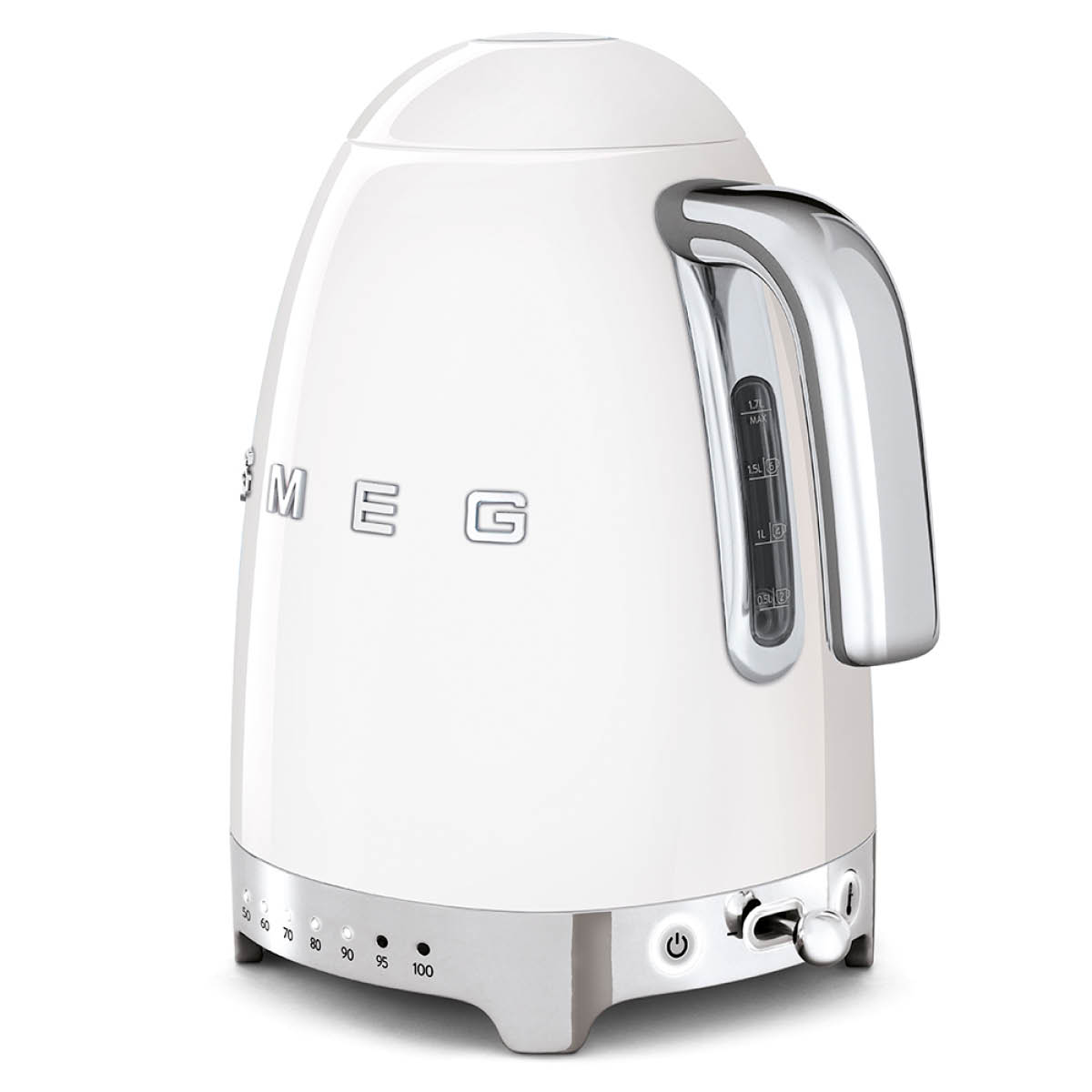 Smeg Vattenkokare 7 temperaturer KLF04 1,7 L Vit