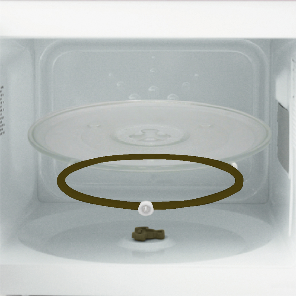 EMERIO Mikrovågsugn 20 L Svart