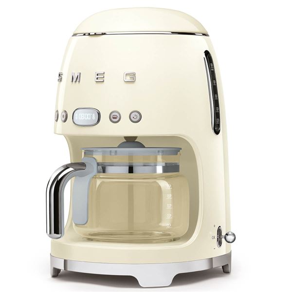 Smeg Kaffebryggare DCF02 1,4 L Creme
