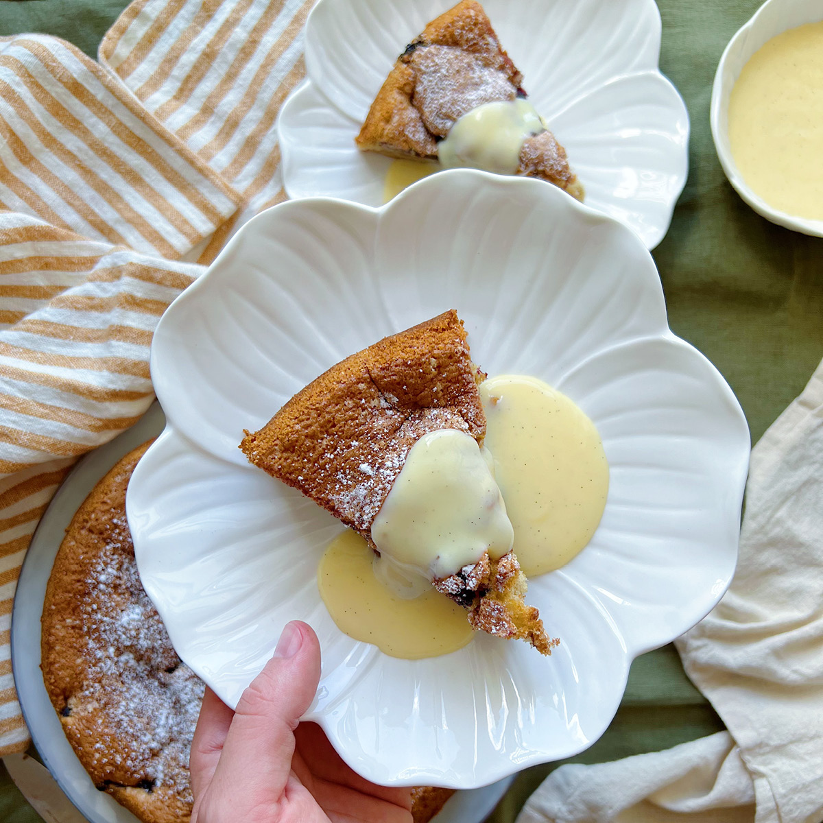 Stiernholm Flora assiett 19 cm vit