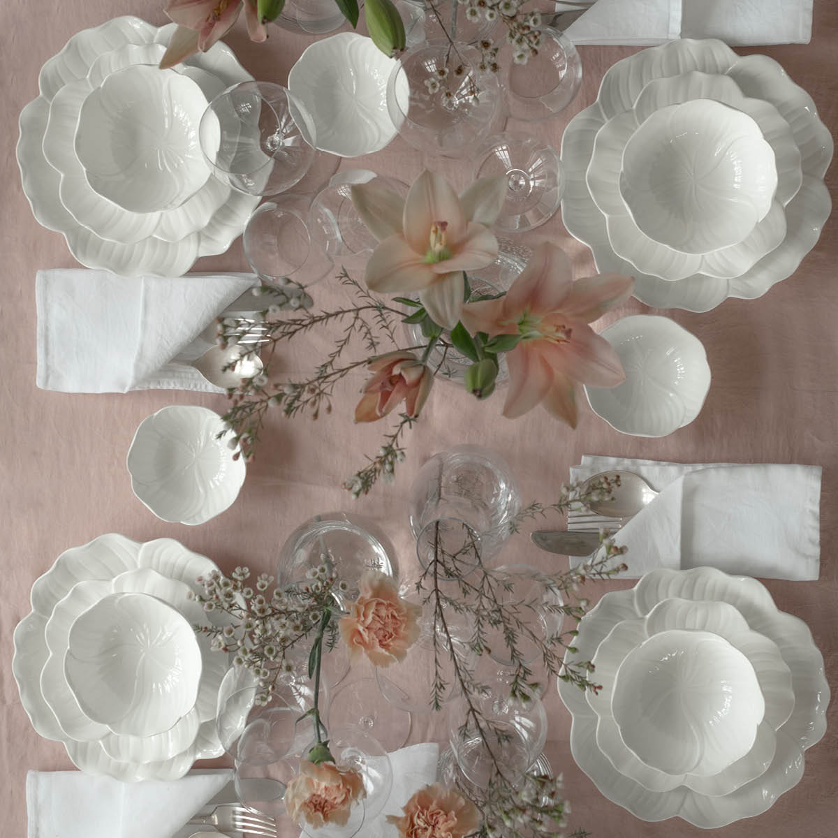 Stiernholm Flora tallrik 25 cm vit