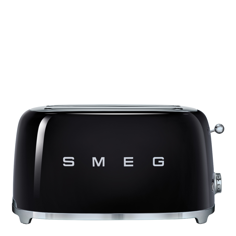 Smeg Brödrost 4 skivor TSF02 Svart