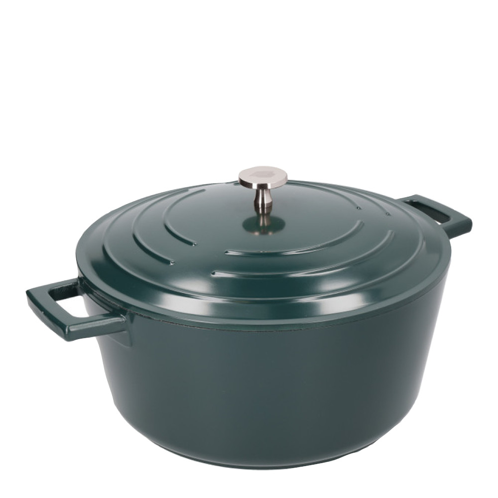 MasterClass Cast Aluminium gryta 5 L hunter green