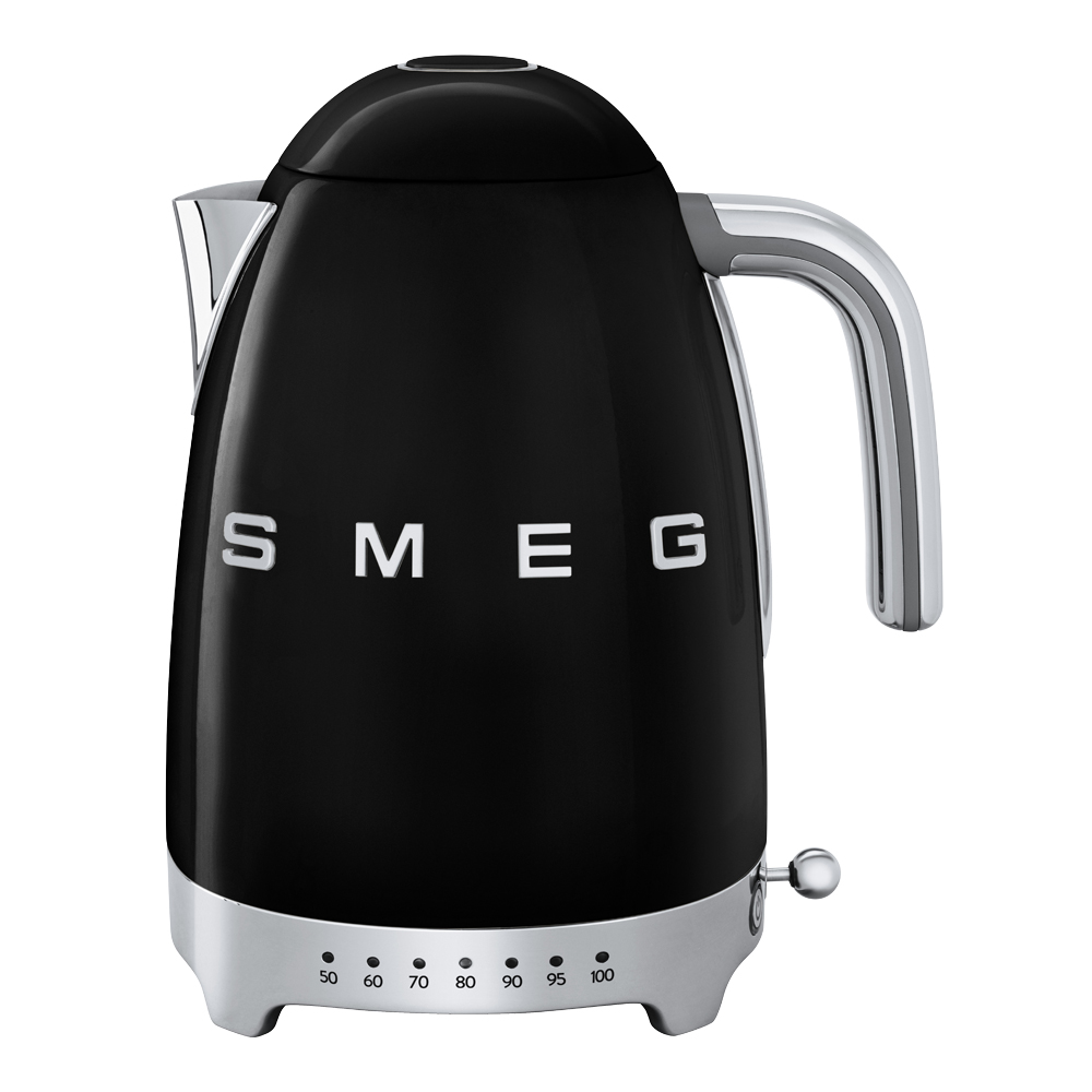 Smeg Vattenkokare KLF04 7 temperaturer 1,7 L Svart