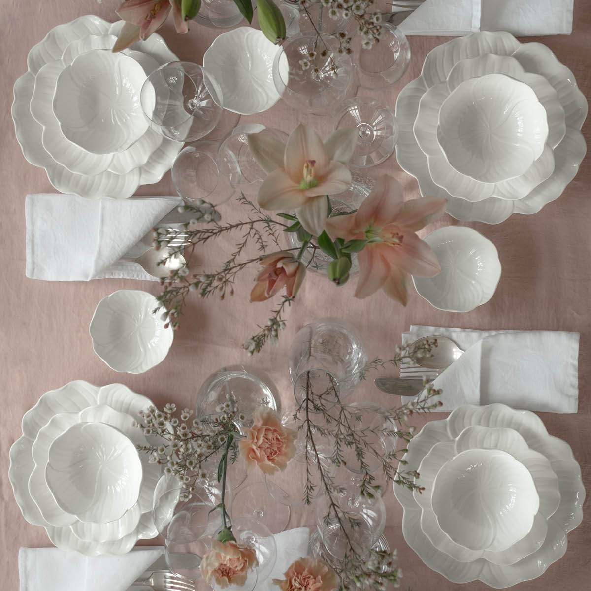 Stiernholm Flora skål 11,5 cm vit