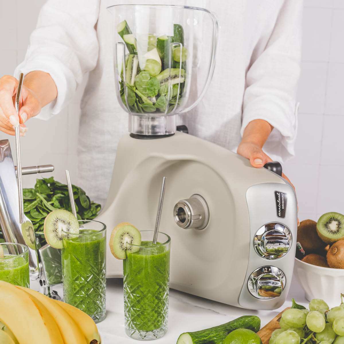 Ankarsrum Assistent Original Köksmaskin Harmony Beige