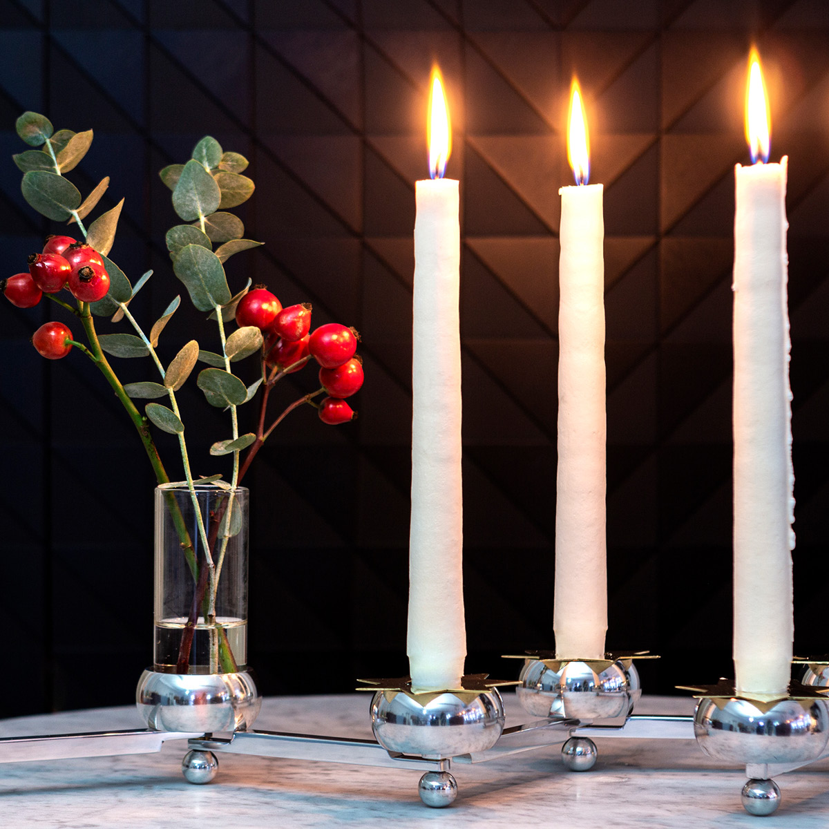 Klong Constella Ljusstake 10 hållare Aluminium