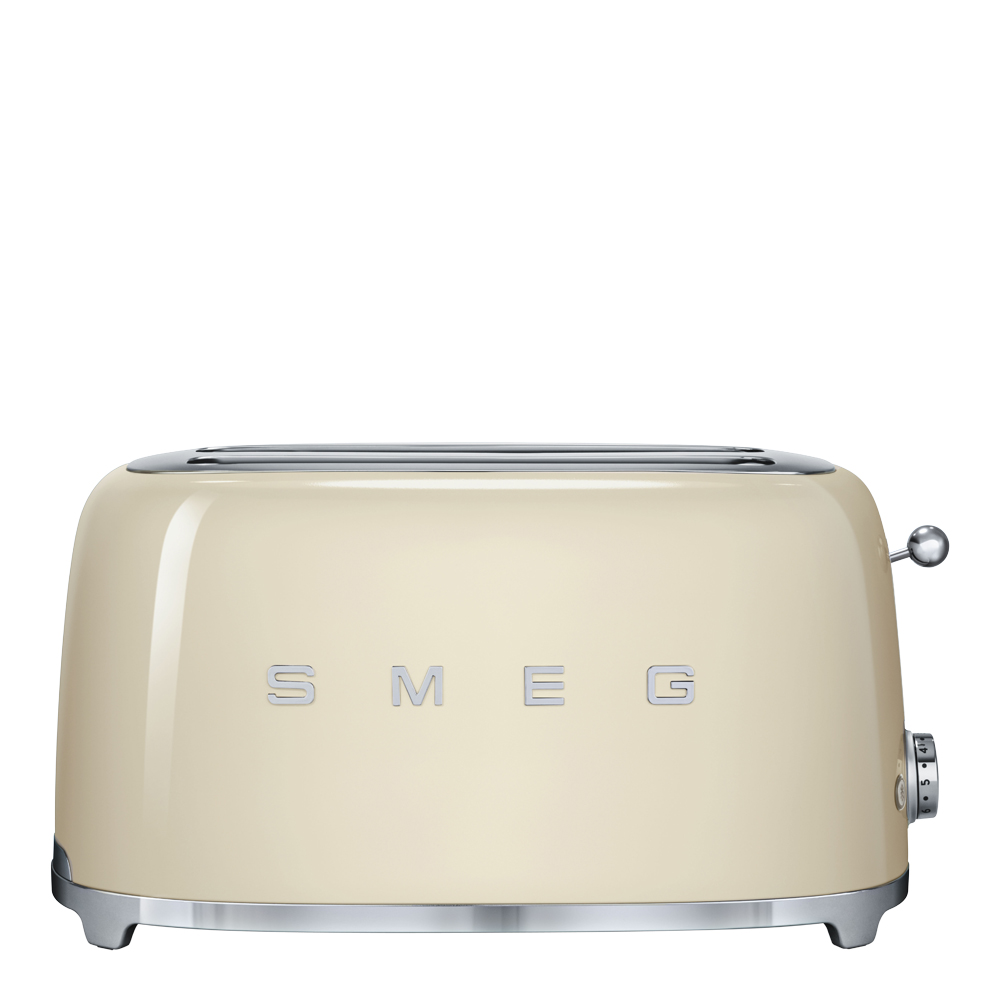 Smeg Brödrost 4 skivor TSF02 Creme