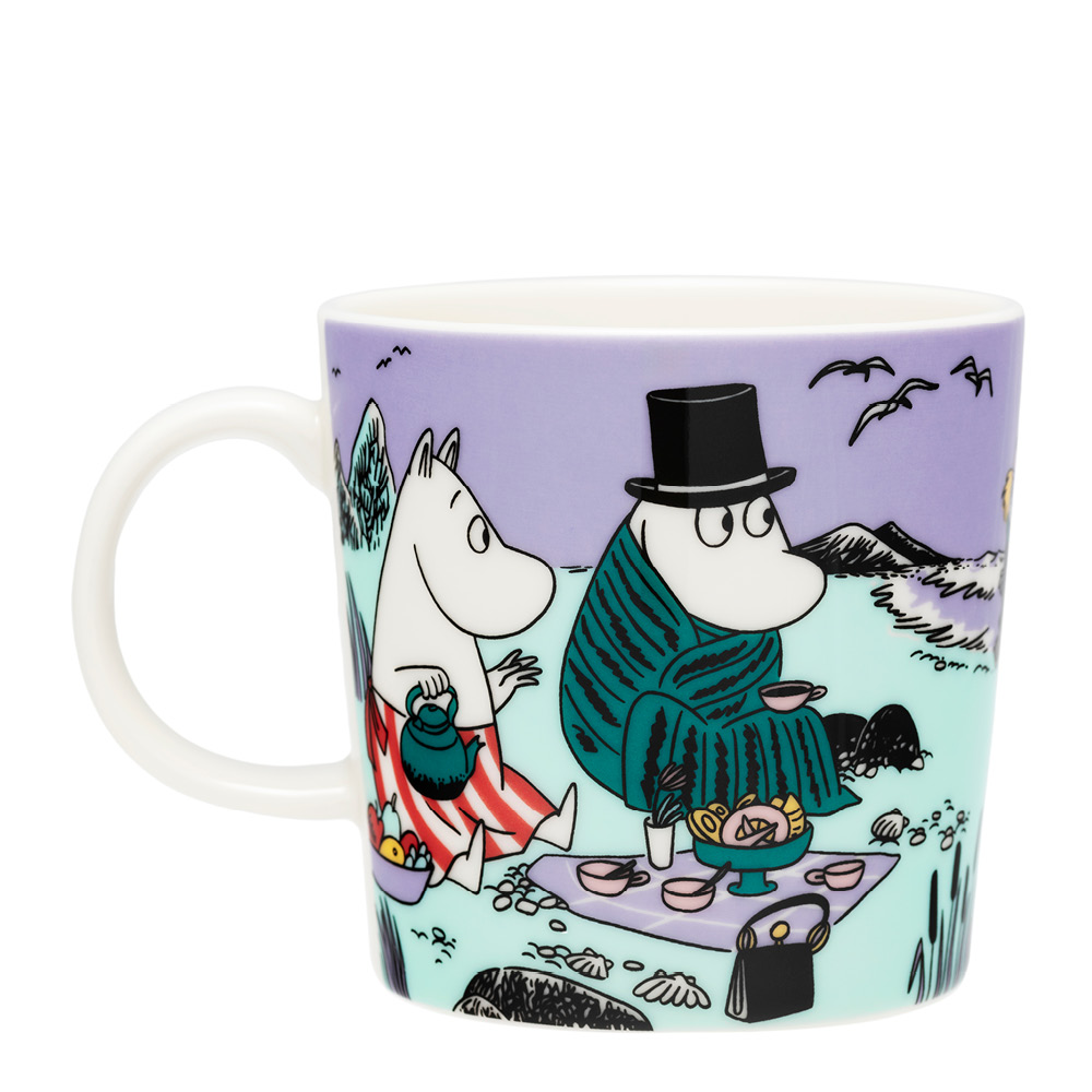 Moomin Arabia Muminmugg 30 cl En dag på stranden Sommar 2025