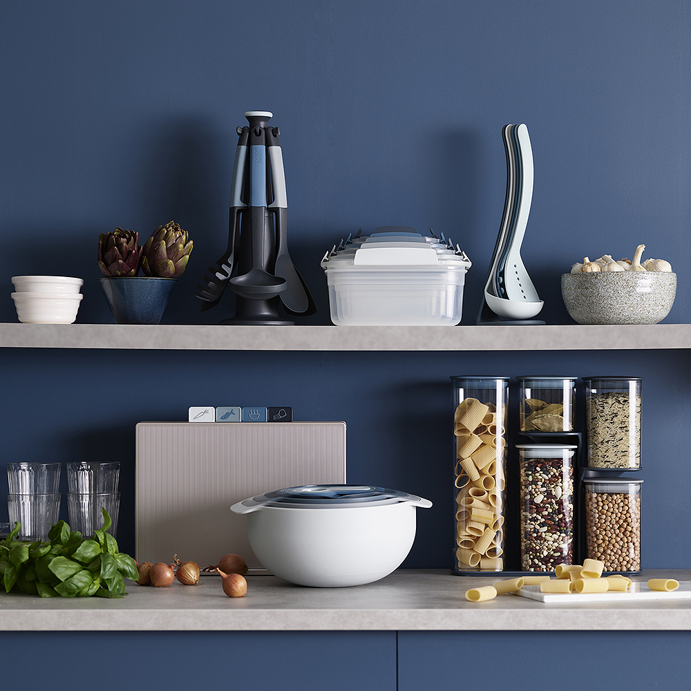 Joseph Joseph Nest Sky Skålset 9 delar Blåtoner