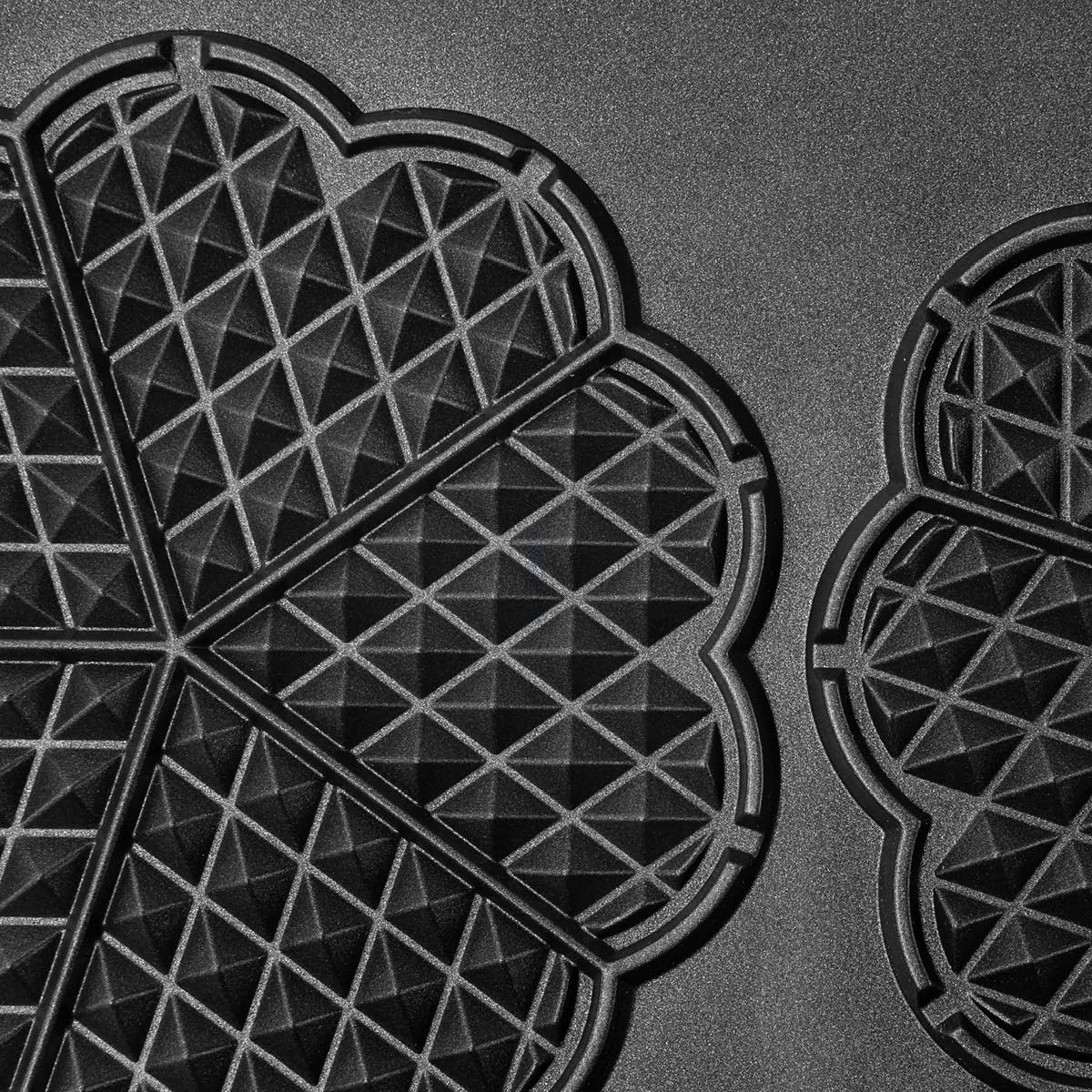 OBH Nordica Prestige Våffeljärn Deluxe Double Stål