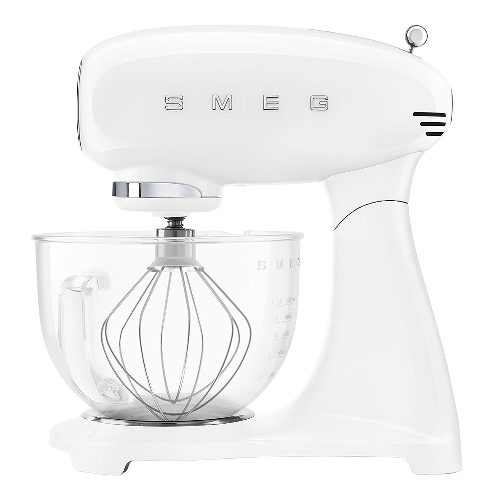 Smeg Köksmaskin med Glasskål SMF13 4,8 L Vit