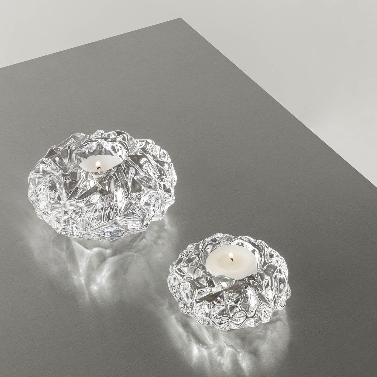 Orrefors Carat Ljuslykta 6,5 x 12,5 cm