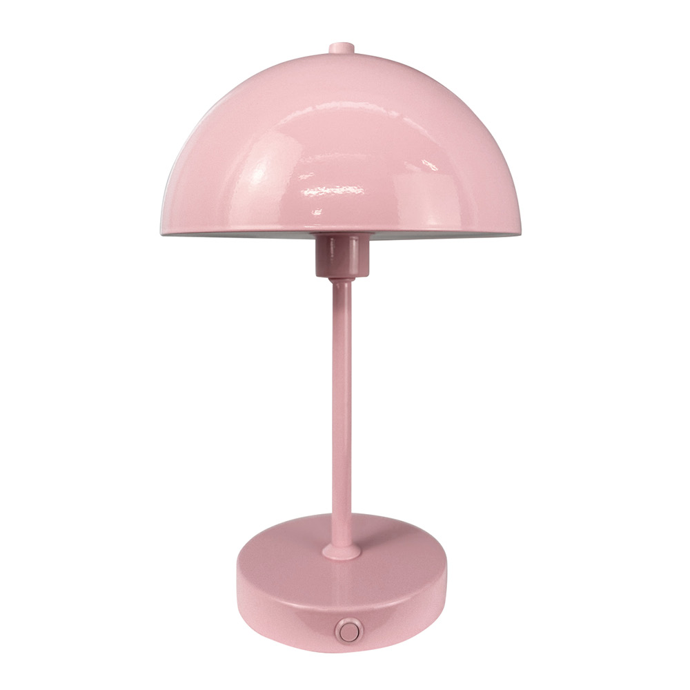 Dyberg Larsen Stockholm 2.0 portabel bordslampa 30 cm rosa