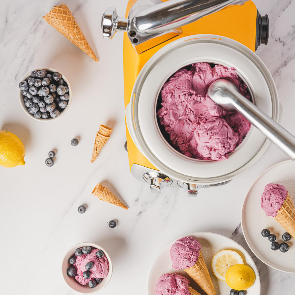 Ankarsrum Tillbehör Glassmaskin 1,5 L Vit