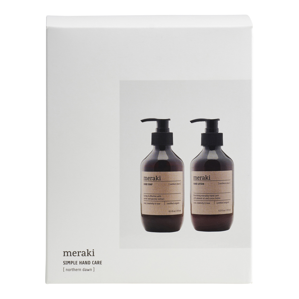 Meraki Home Presentask Handtvål Handkräm 275 ml Northern Dawn