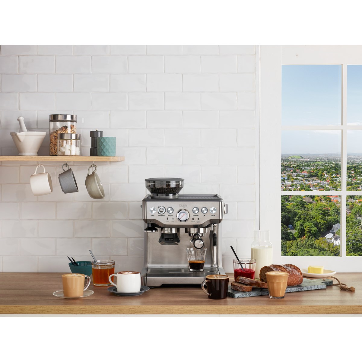 Sage The Barista Express BES875BSS  Espressomaskin 2 L