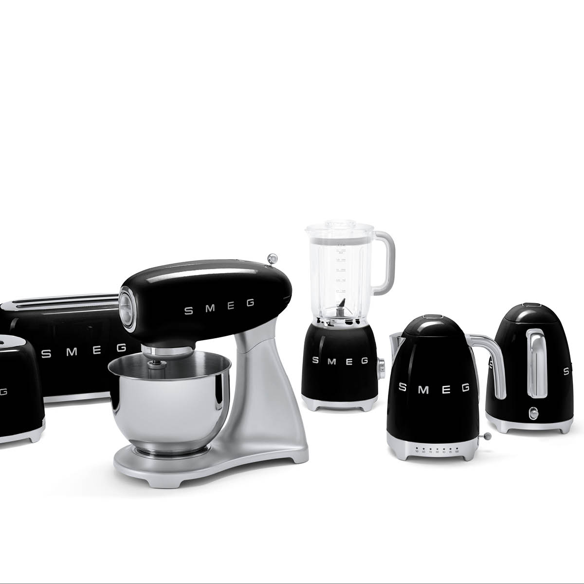 Smeg Vattenkokare KLF03 1,7 L Svart