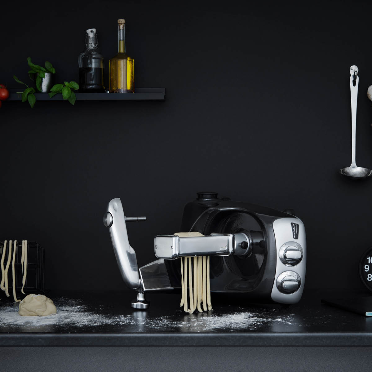 Ankarsrum Assistent Original Köksmaskin Svart/Blank