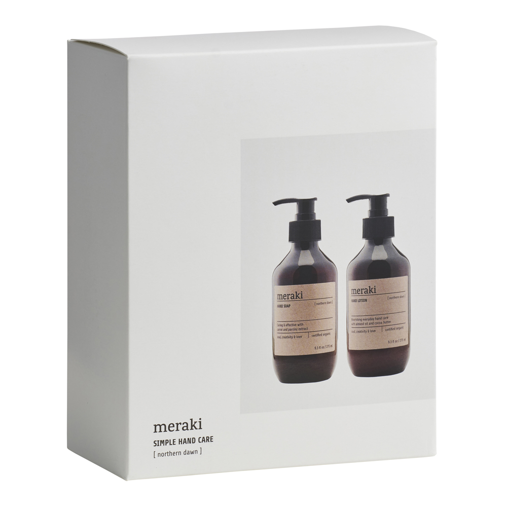 Meraki Home Presentask Handtvål Handkräm 275 ml Northern Dawn