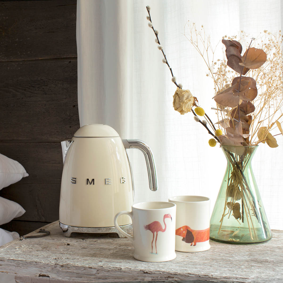 Smeg Vattenkokare KLF03 1,7 L Creme