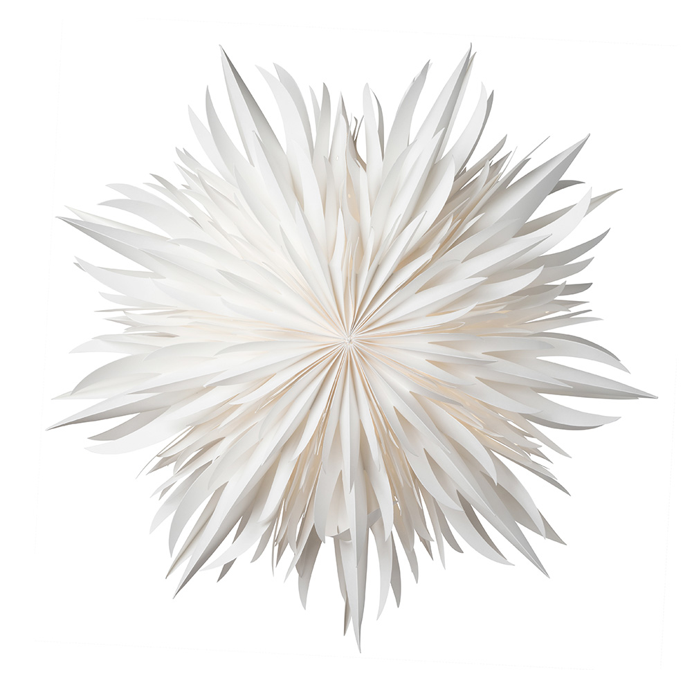 Watt & Veke Eldig Julstjärna 52 cm Vit