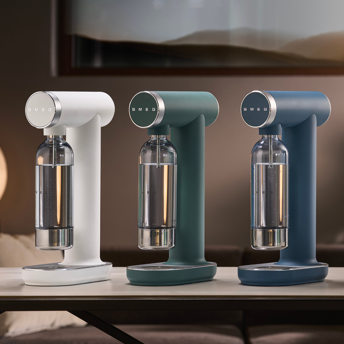 Smeg Collezione SKC01 kolsyremaskin 0,8 L matt vit