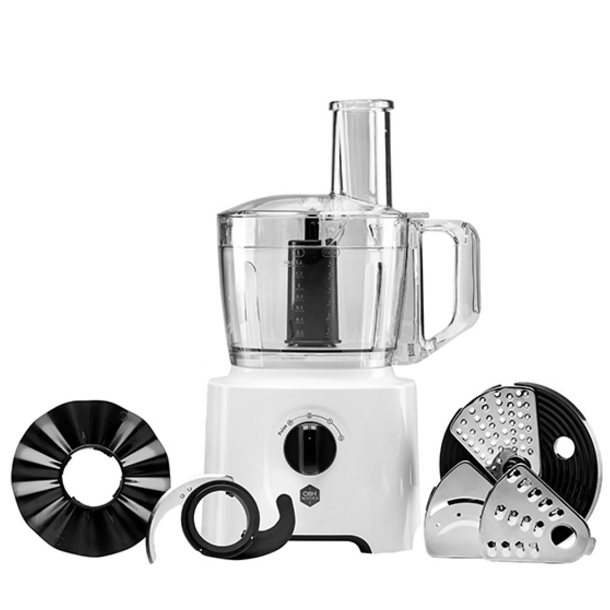 OBH Nordica Easy Force Matberedare 2,4L Vit