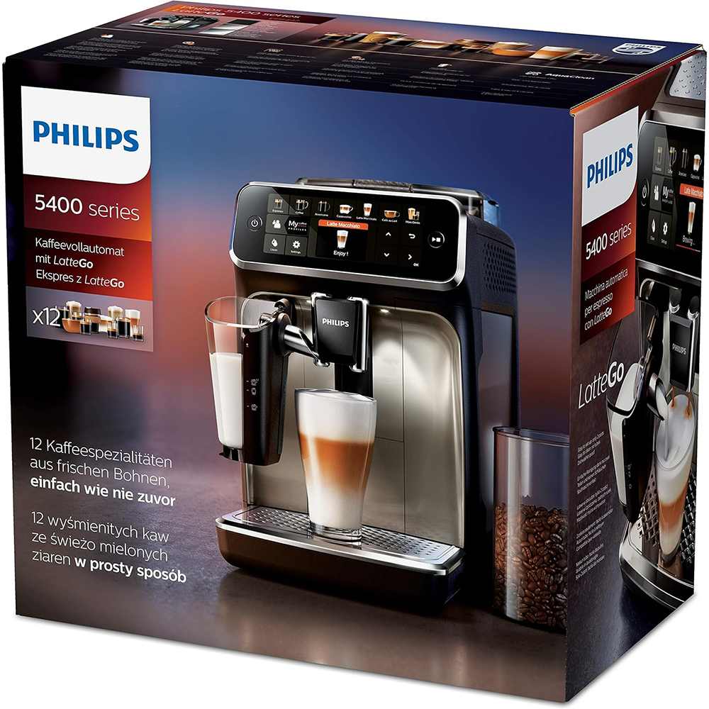 Philips Series 5400 fully automatic coffee machine