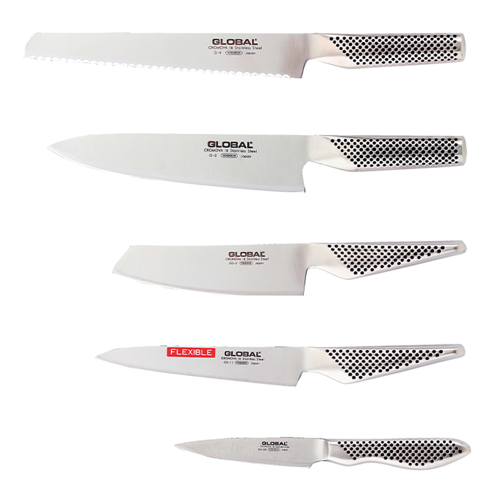 Global G-2951138 Knivset 5 delar