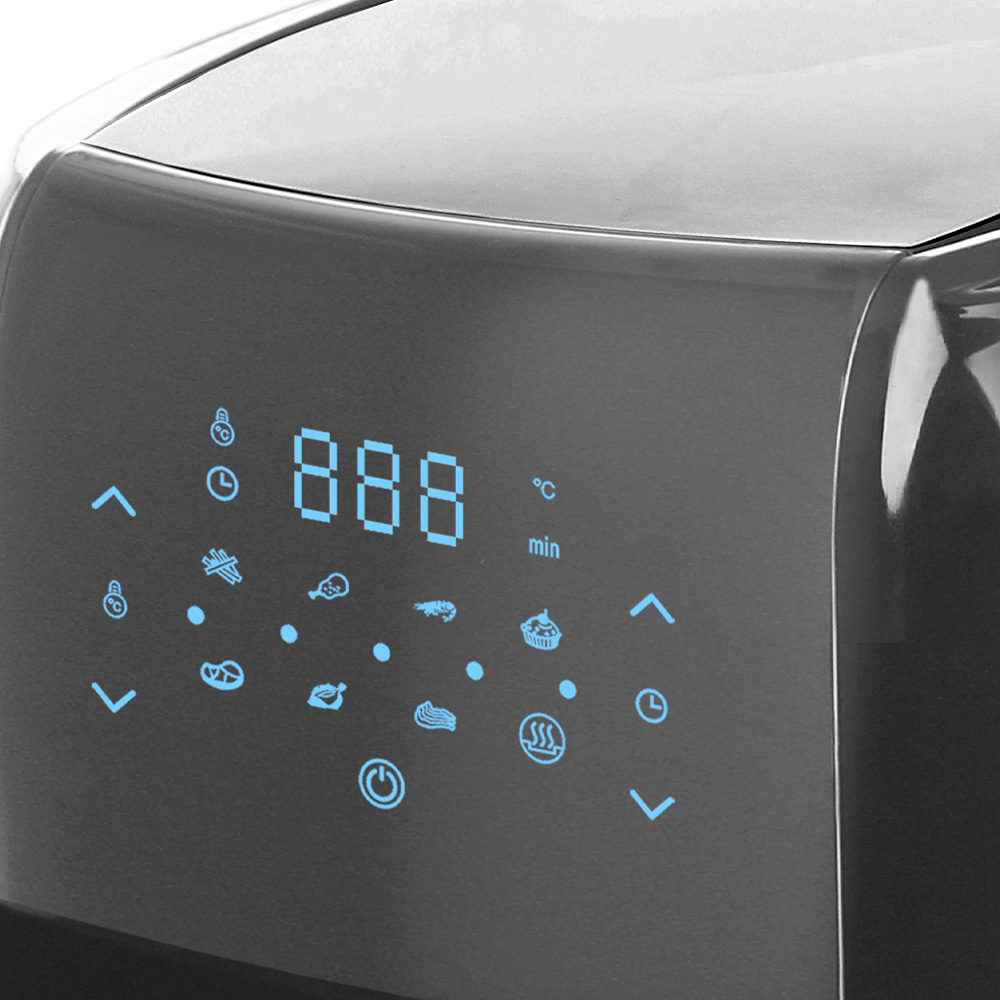 EMERIO Smart Fryer 5,5 liter Svart