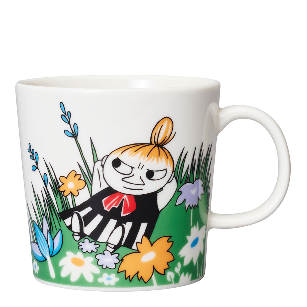 Moomin Arabia Muminmugg Lilla My på Ängen Vit/Grön