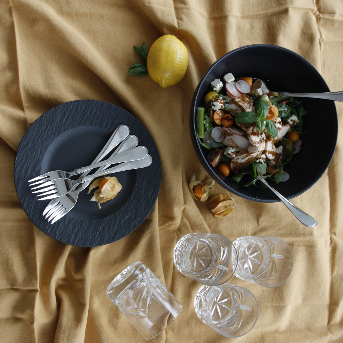 Hardanger bestikk Carina Serveringsbestick 5 delar