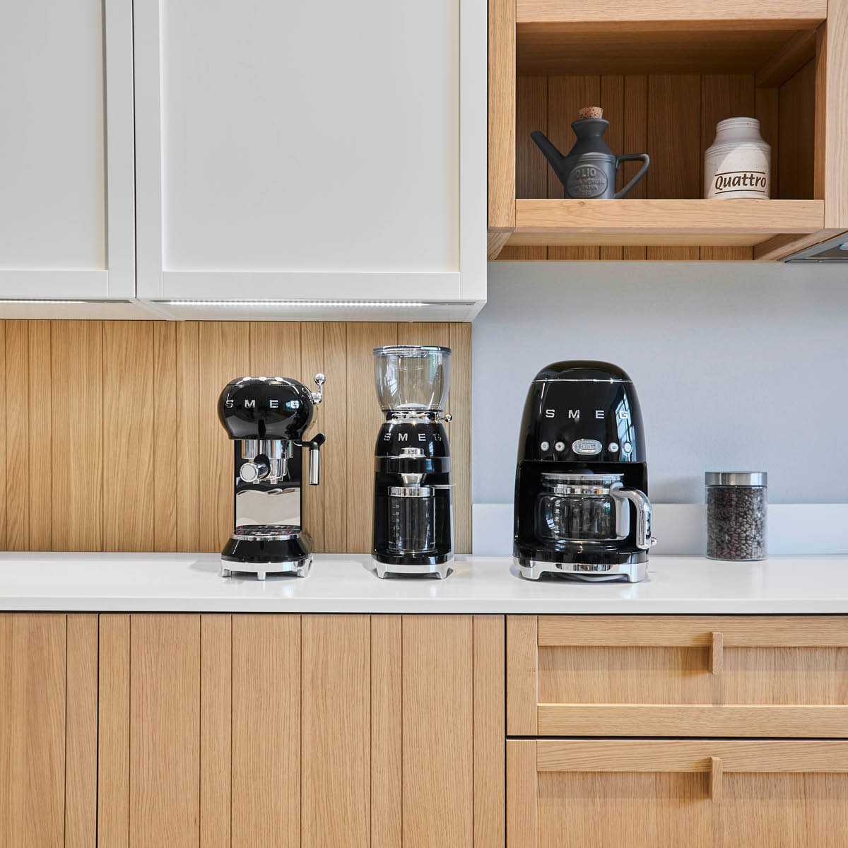 Smeg Kaffebryggare DCF02 1,4 L Svart