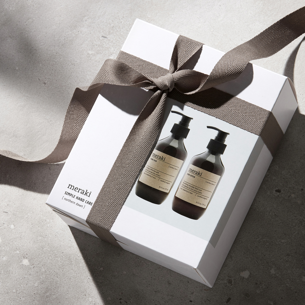 Meraki Home Presentask Handtvål Handkräm 275 ml Northern Dawn