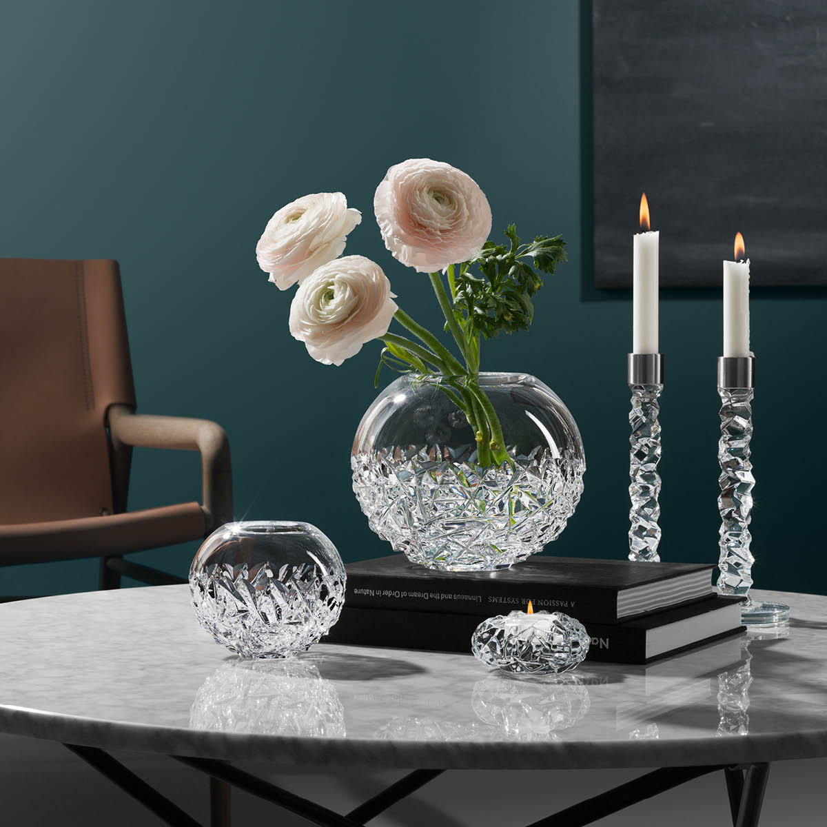 Orrefors Carat Ljuslykta 6,5 x 12,5 cm