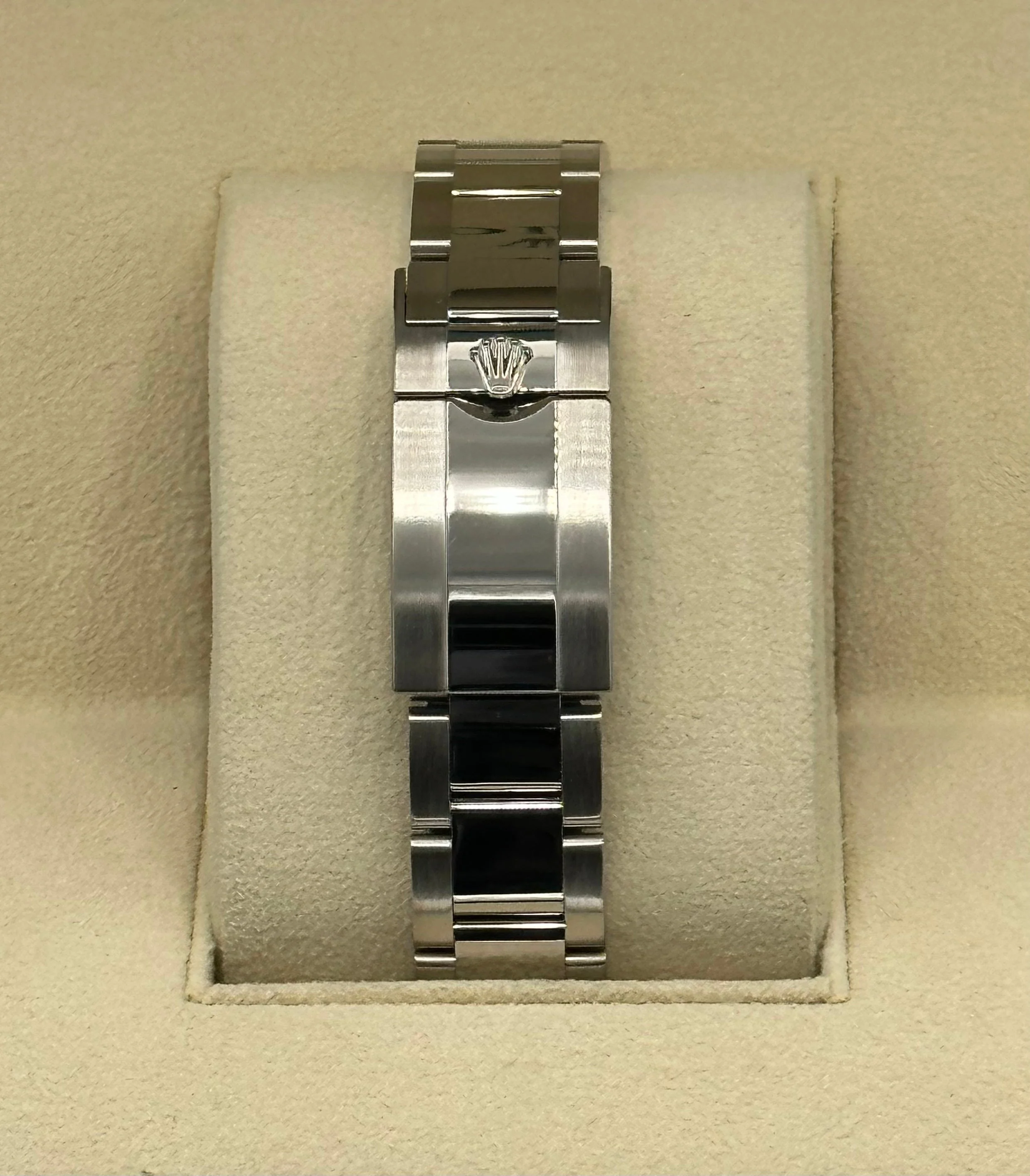 Daytona 40mm 116509 White Gold Silver Dial