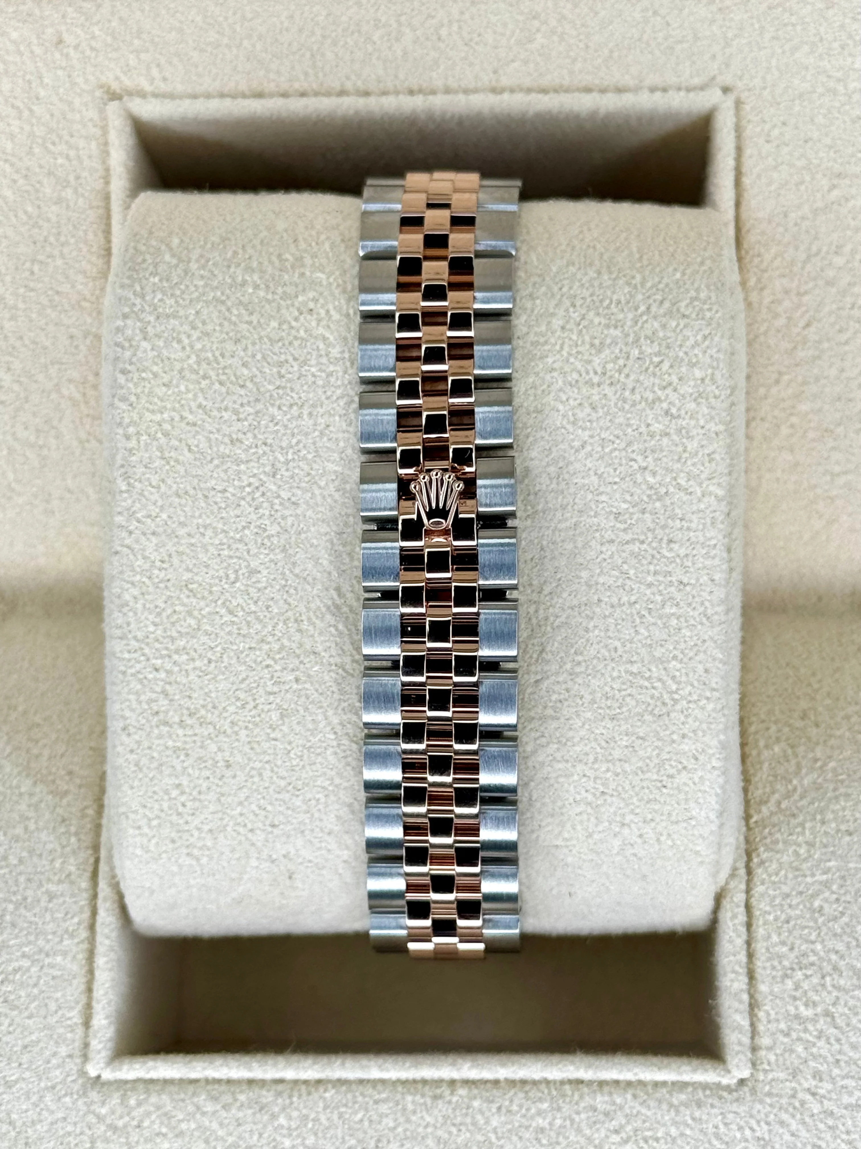 Lady Datejust 28mm 279171 Two-Tone Jubilee Pink Dial