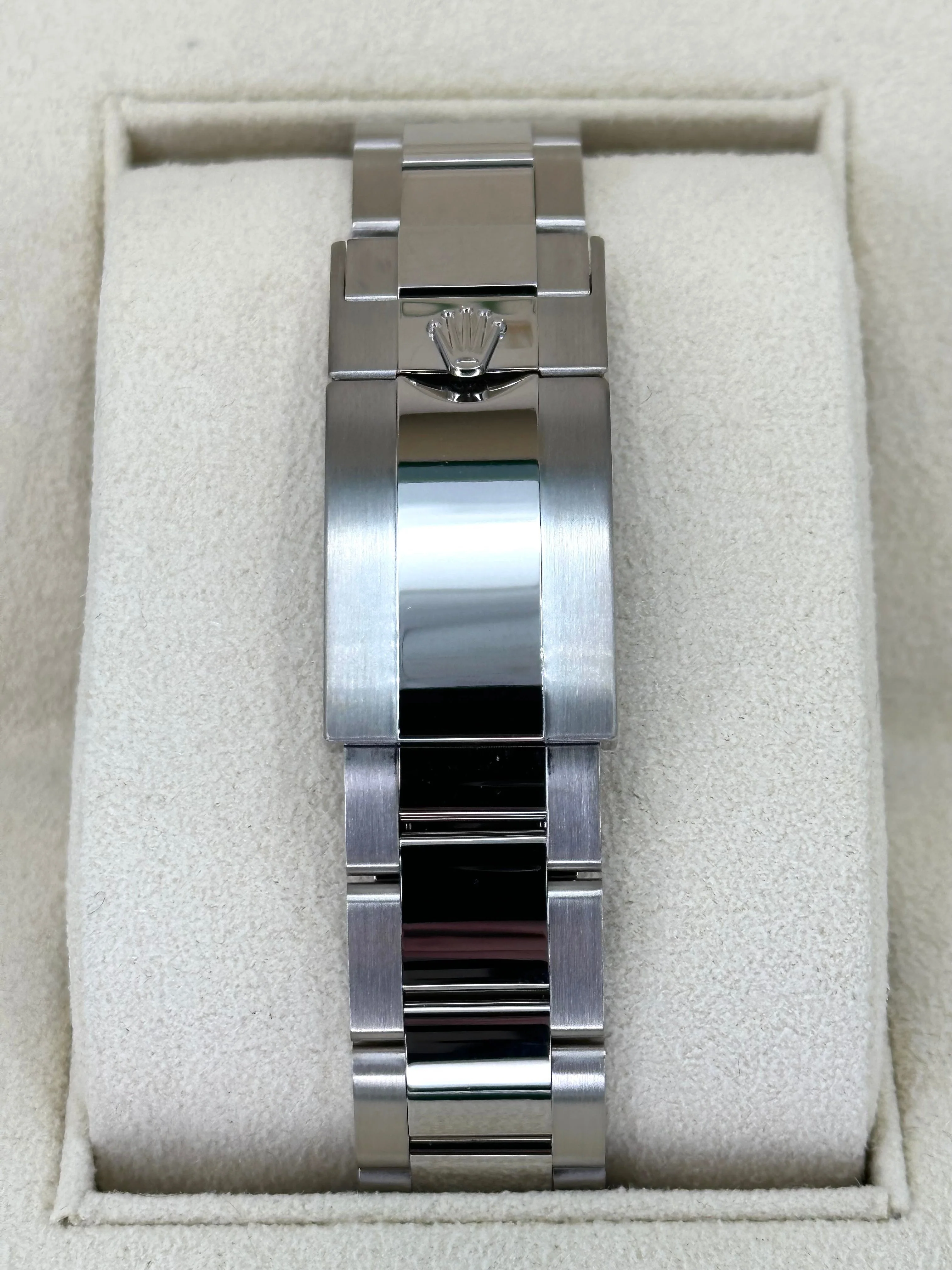 Daytona 40mm 126509 White Gold Silver Ghost Dial