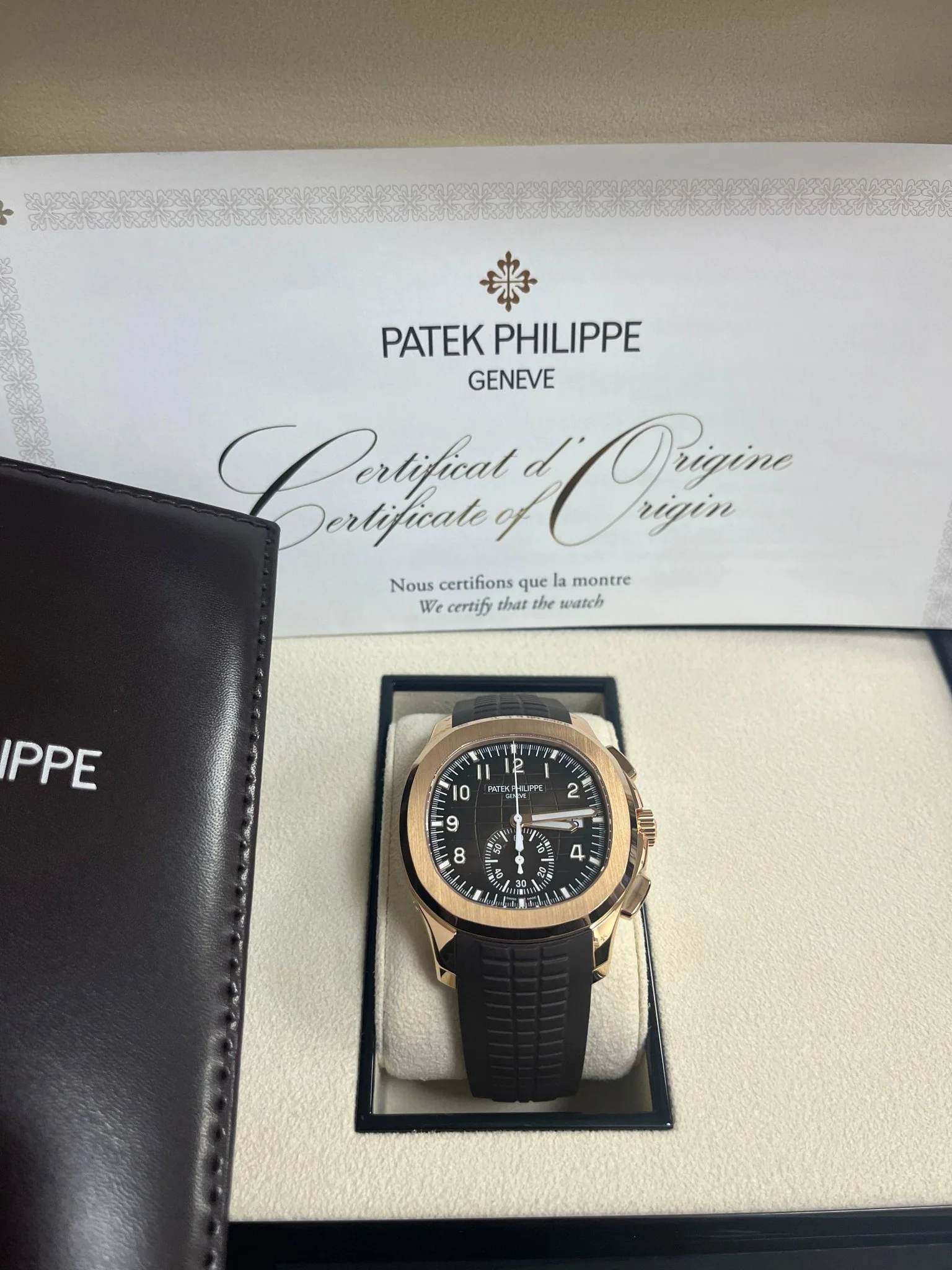 Patek Philippe Aquanaut Chronograph (Ref# 5968R-001)