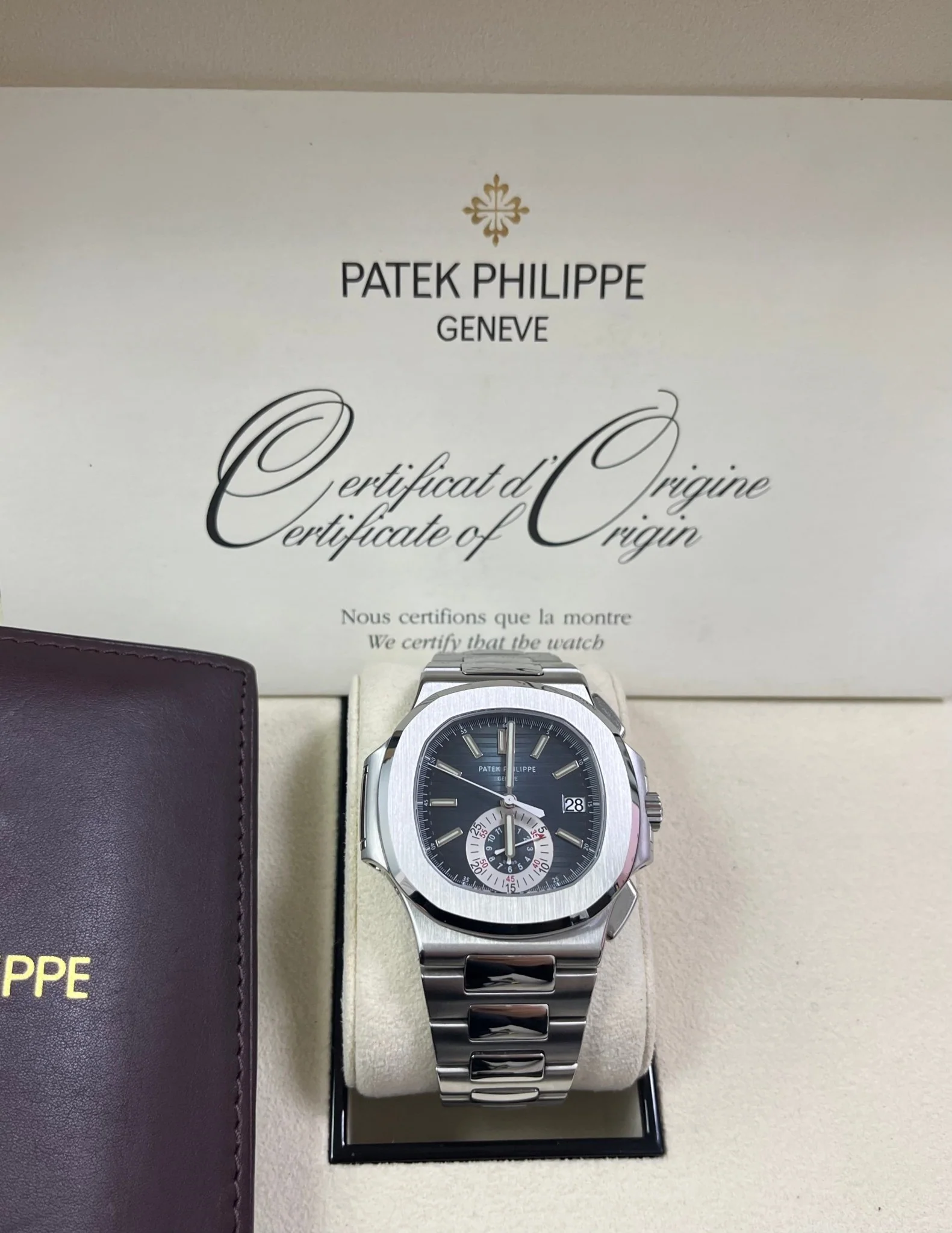 Patek Philippe Nautilus Chronograph REF 5980/1A-001