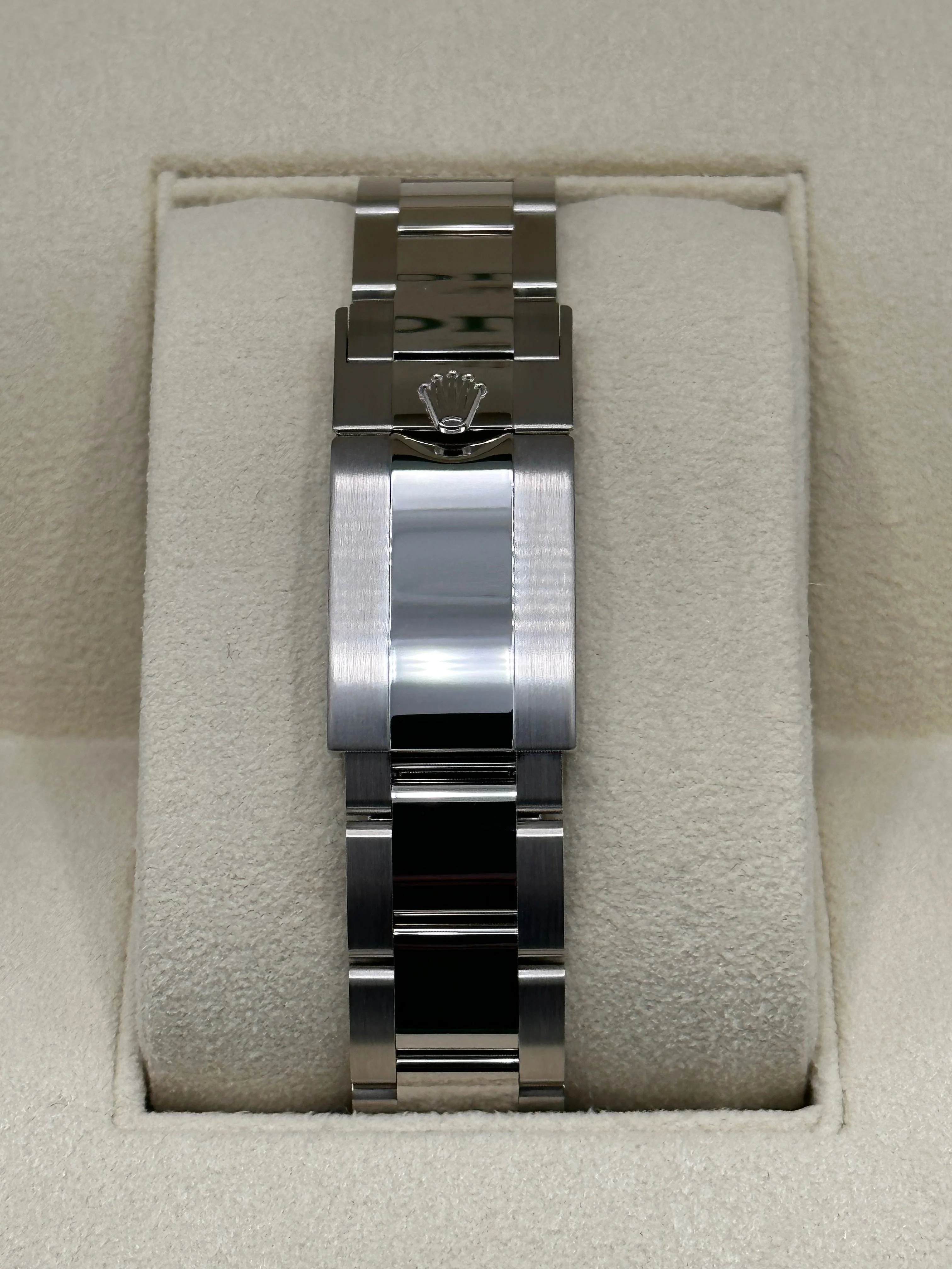 Daytona 40mm 116509 White Gold Silver Dial