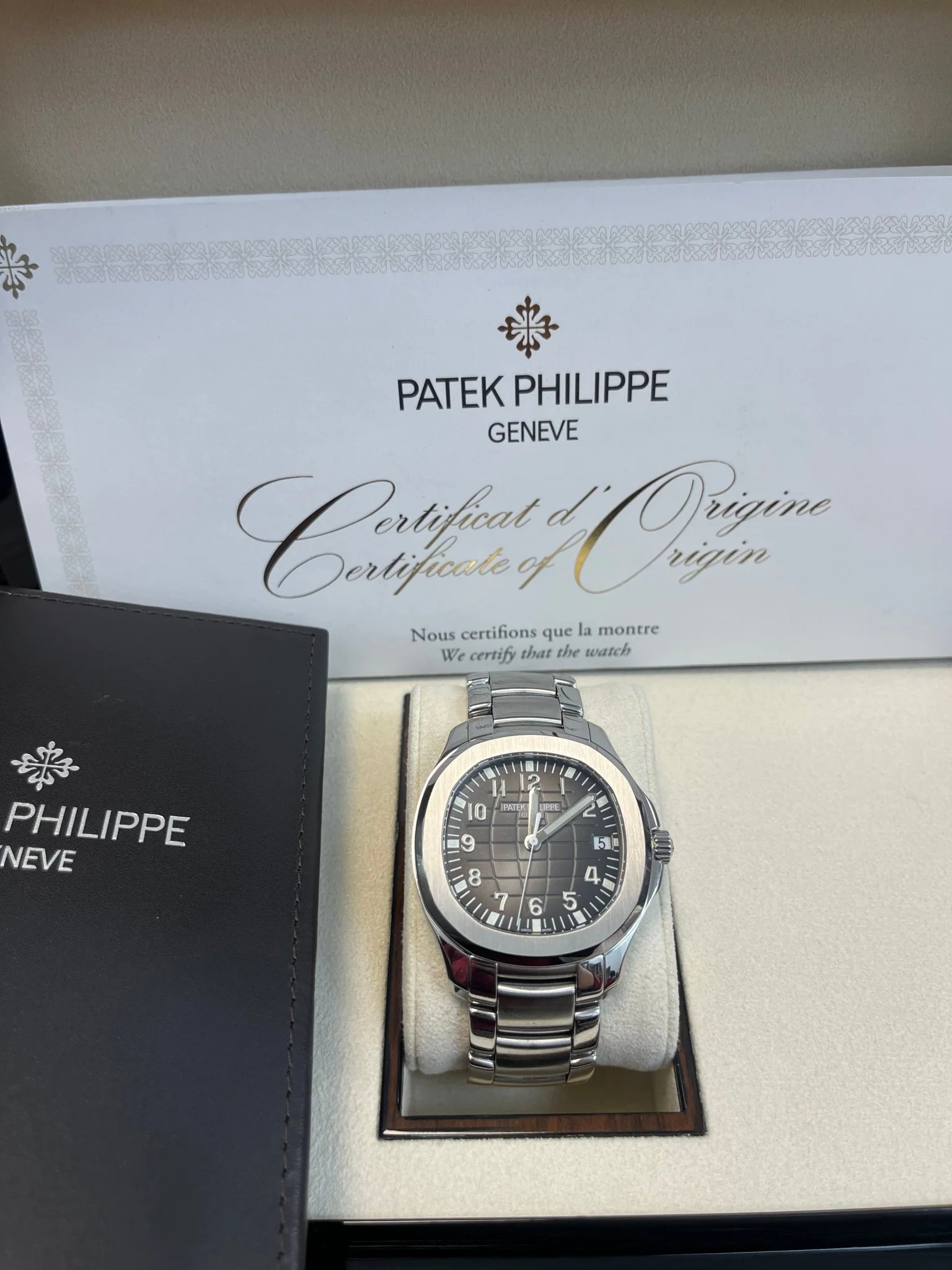 Patek Philippe Aquanaut Black Dial 5167/1A-001