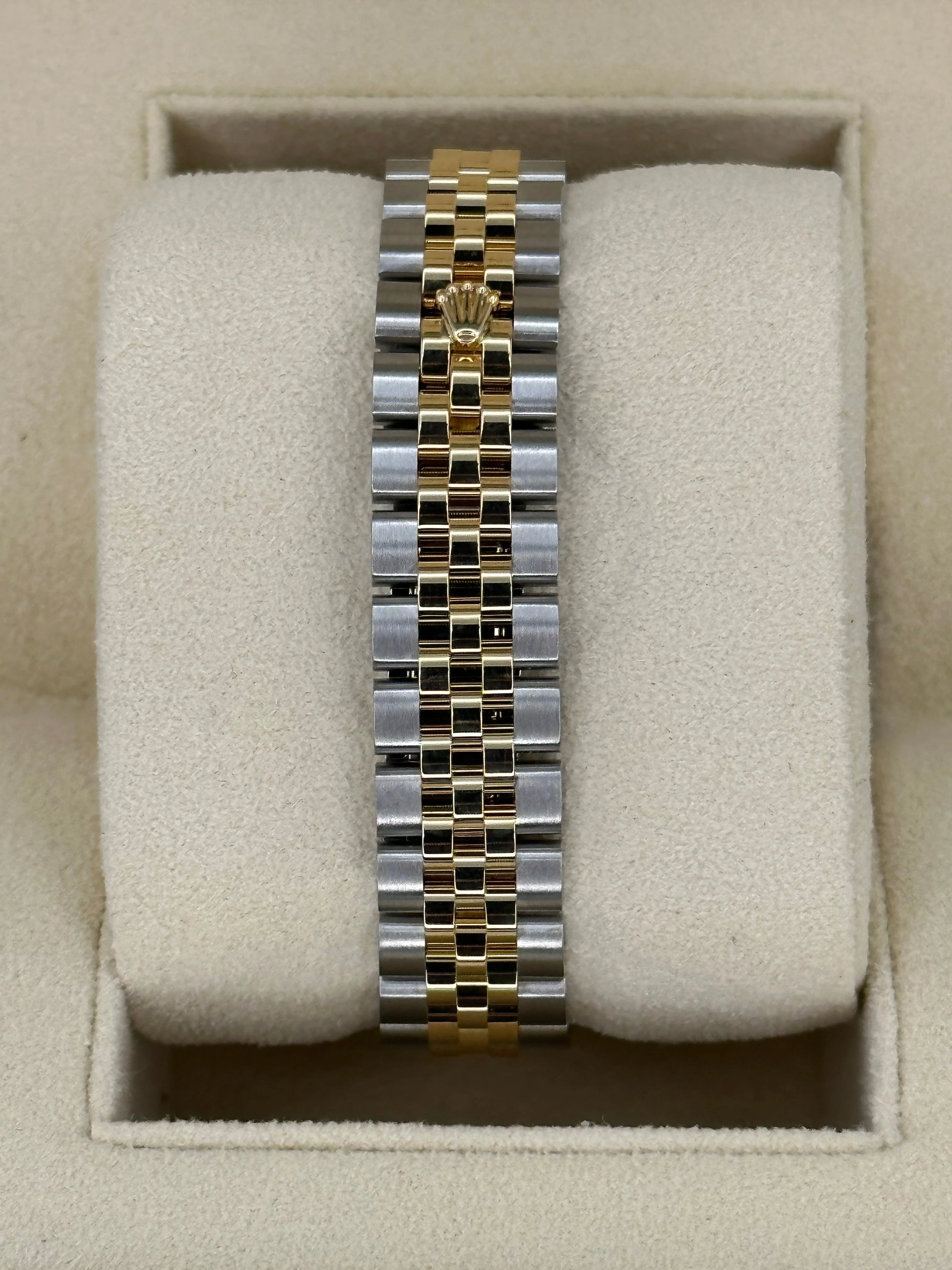 Lady-Datejust 28mm 279173 Two-Tone Gold Stick Dial