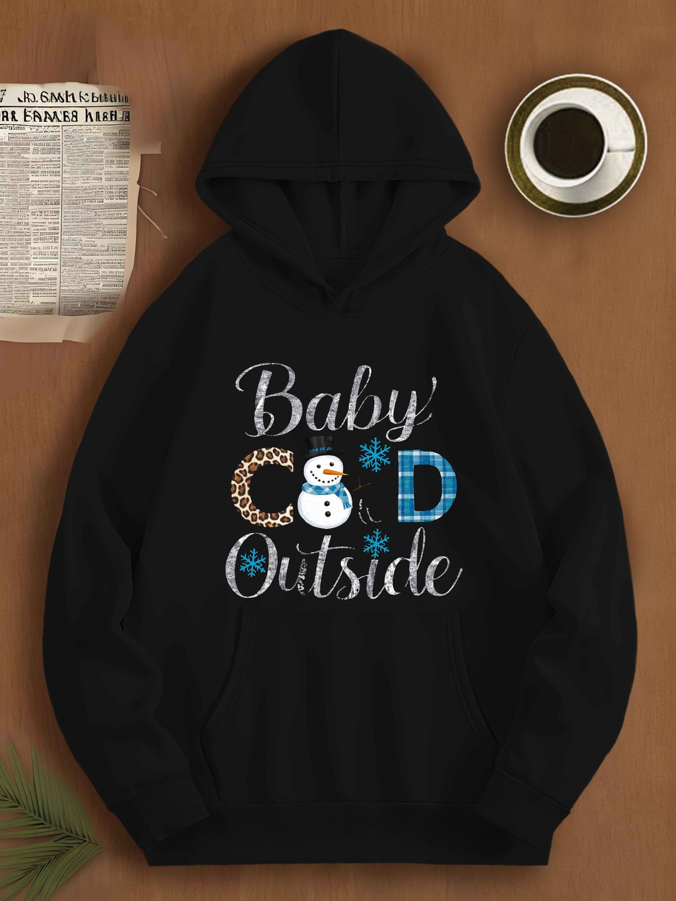 Men's Plus Size Hoodie - 