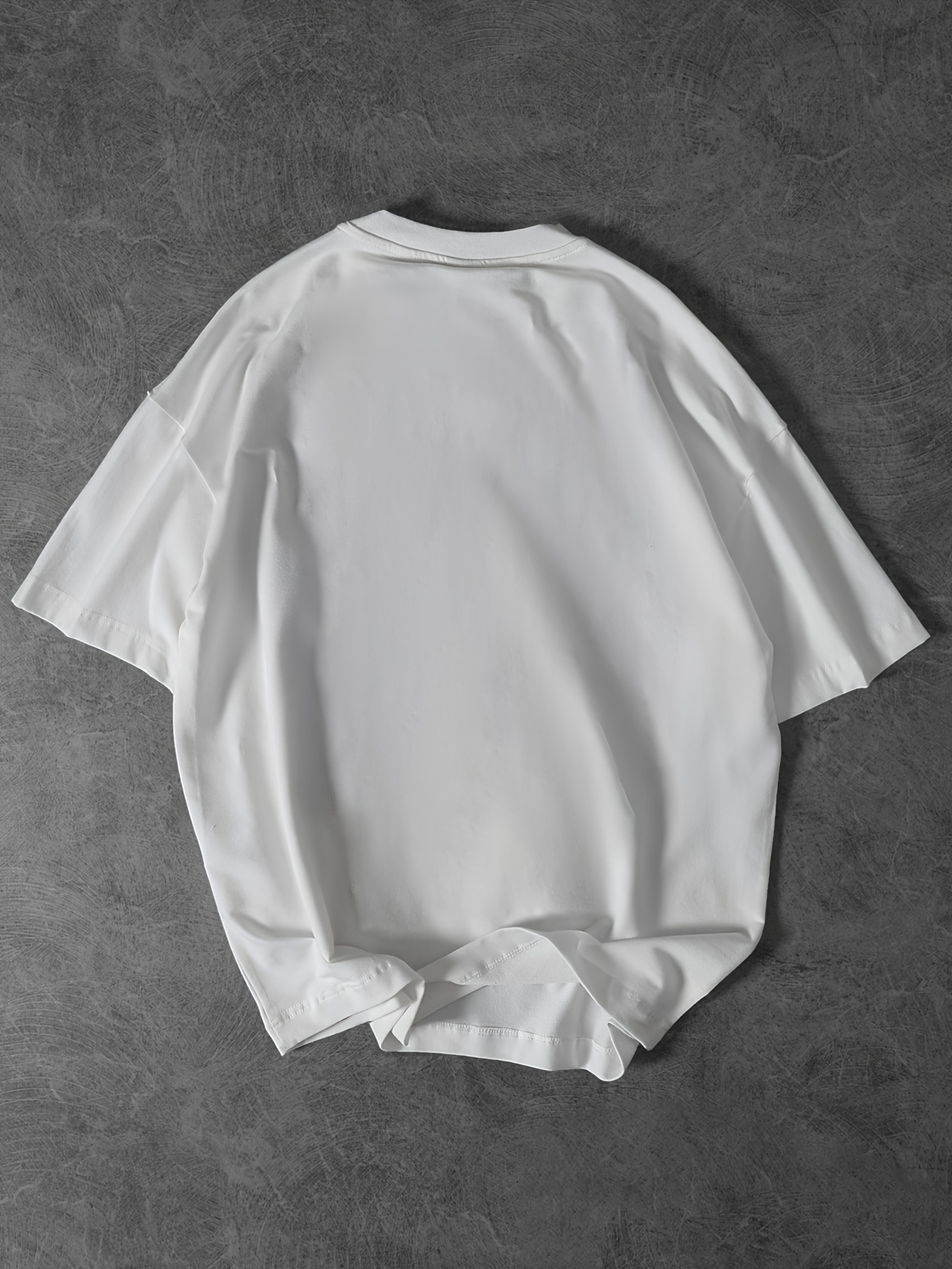 Men'S Plus Size Casual Short Sleeve T-Shirt - 