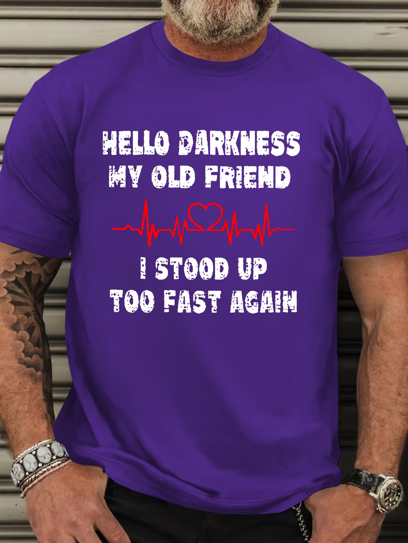 Men's Plus Size T-Shirt - 