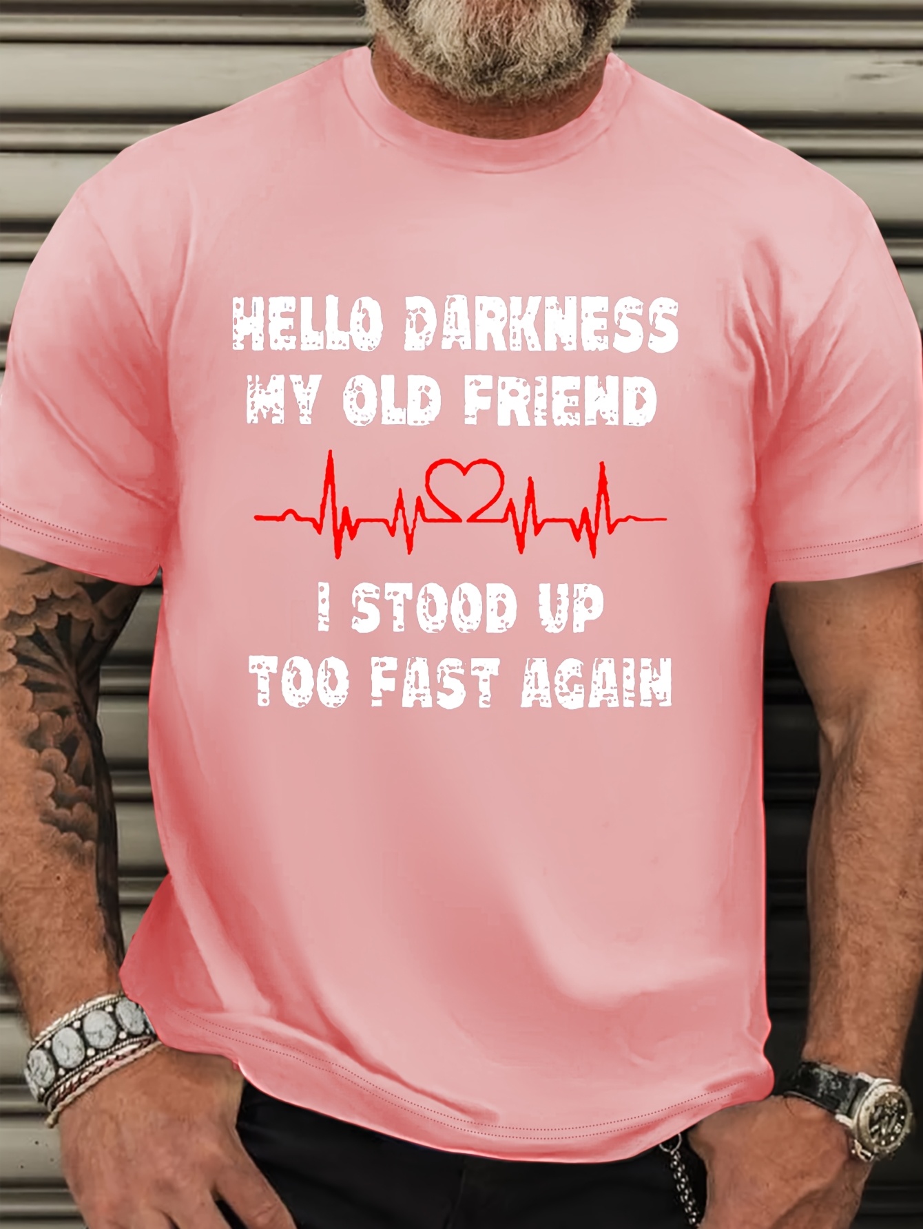 Men's Plus Size T-Shirt - 