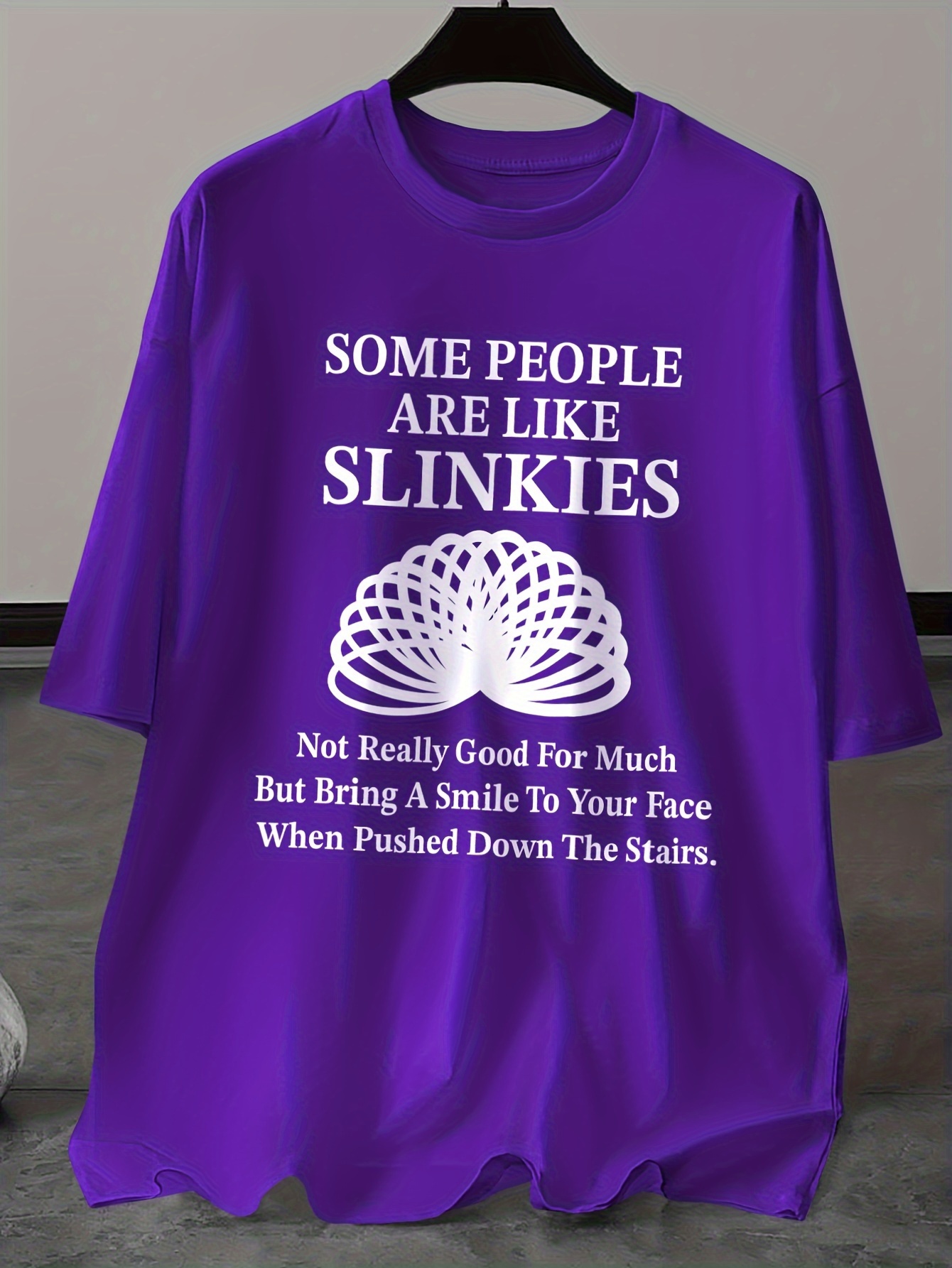 Men's Plus Size Funny Saying T-Shirt - 