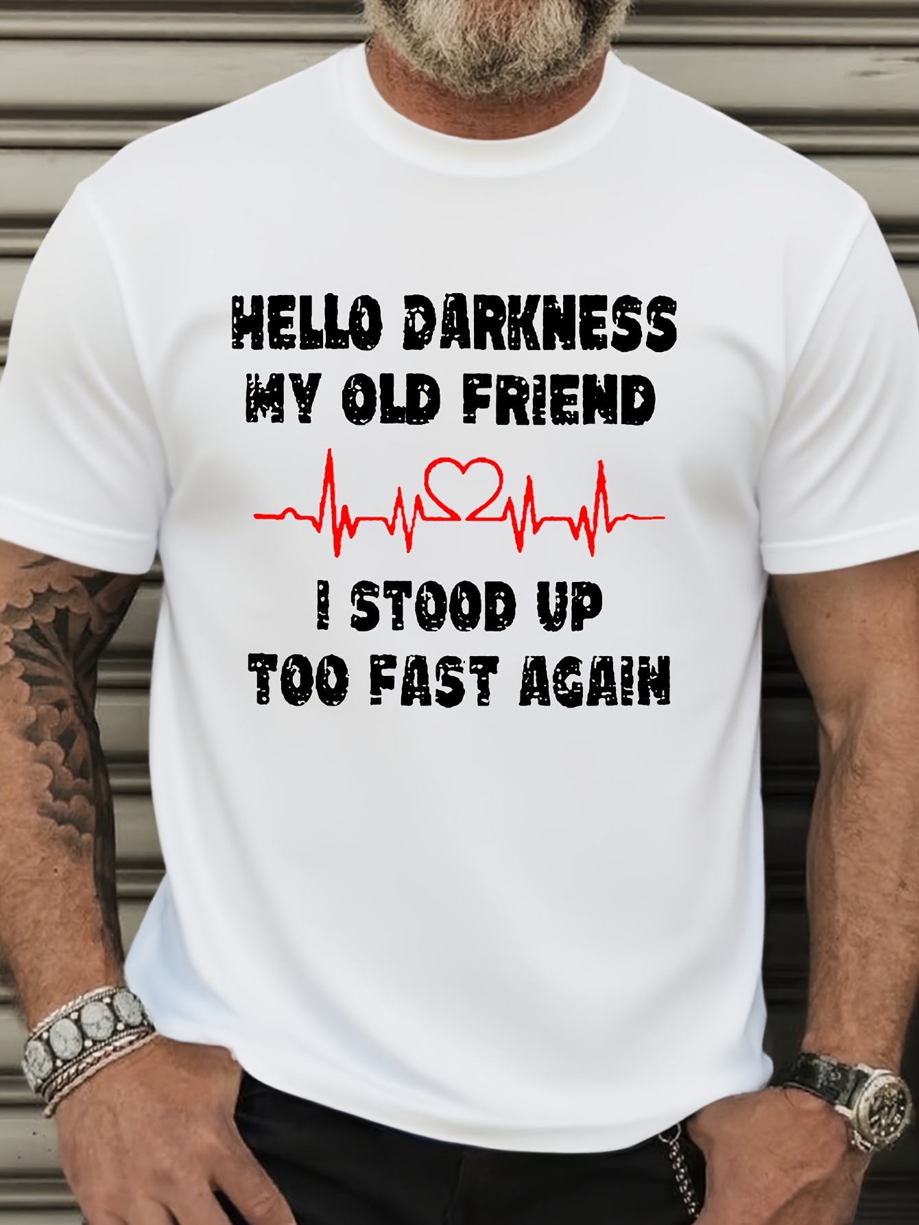 Men's Plus Size T-Shirt - 